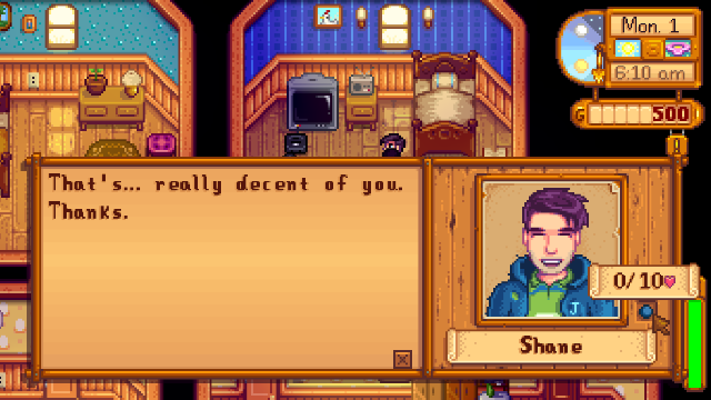 Immersive Characters Shane At Stardew Valley Nexus Mods And Community