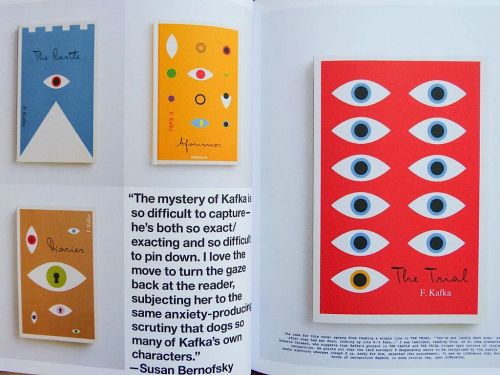 Striking book covers from an unlikely designer...