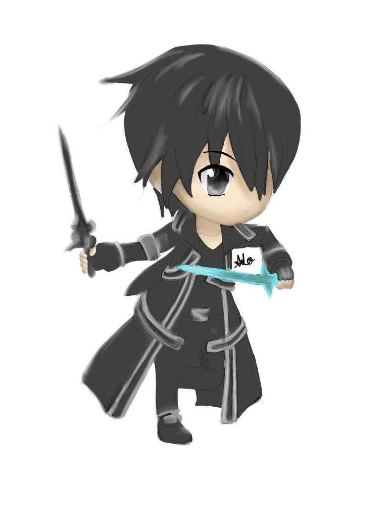 gargis92: How to Draw Chibi Kirito