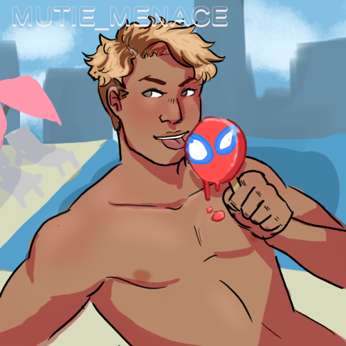 mutie-menace:take this rooftop, poolside johnny storm being as...