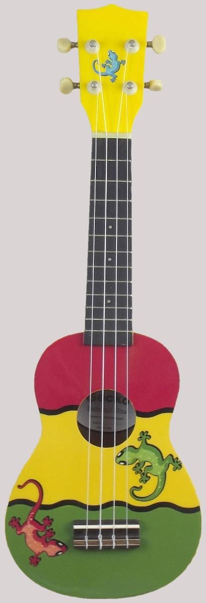 Mainland Reggae Gecko Acoustic Soprano at Ukulele Corner