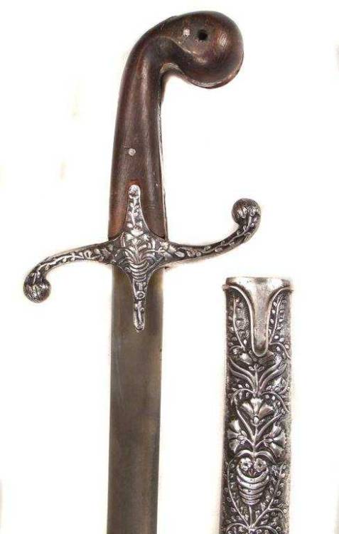 peashooter85:A fine Ottoman Shamshir saber, early 19th...