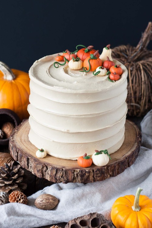 sweetoothgirl:Pumpkin Spice Latte Cake