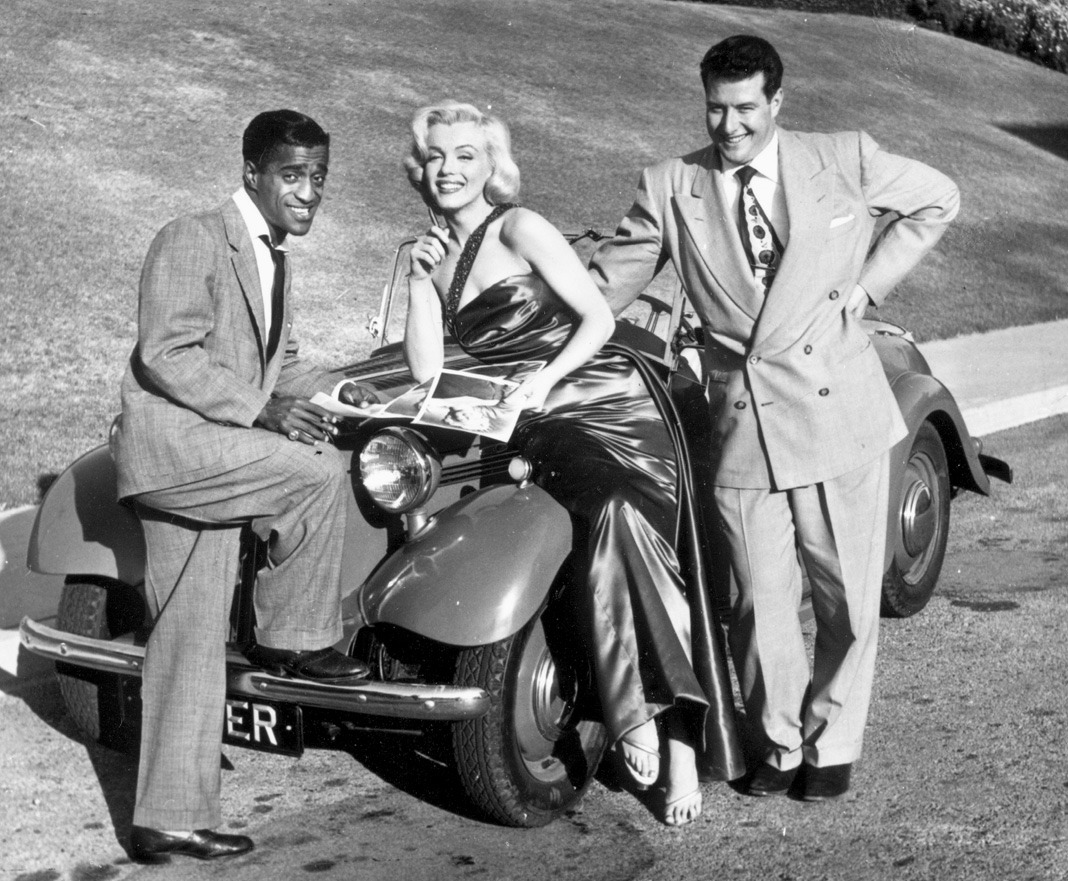 Marilyn Monroe And Sammy Davis Jr Photographed By Eclectic Vibes