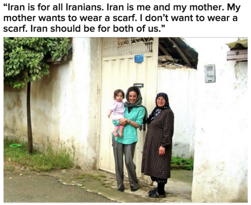 princessofbadassery:feministingforchange:Iranian women...