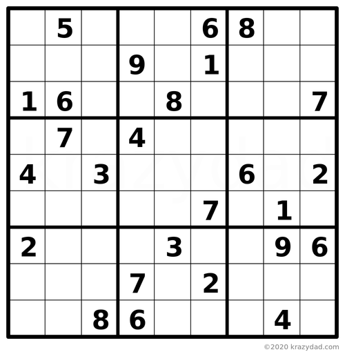 krazydad sudoku 16x16