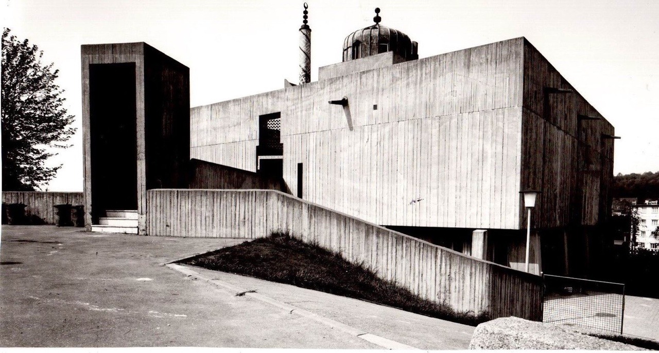 German Post-War Modern — Bilal Mosque (1963-68) in Aachen, Germany, by...