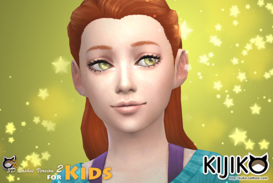 Sims 4 toddler eyelashes