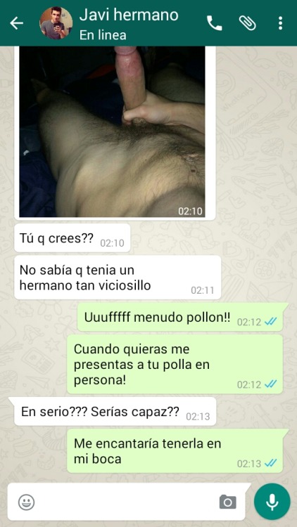 incestogay-familia:Conversaciones con mi hermano que acaban...