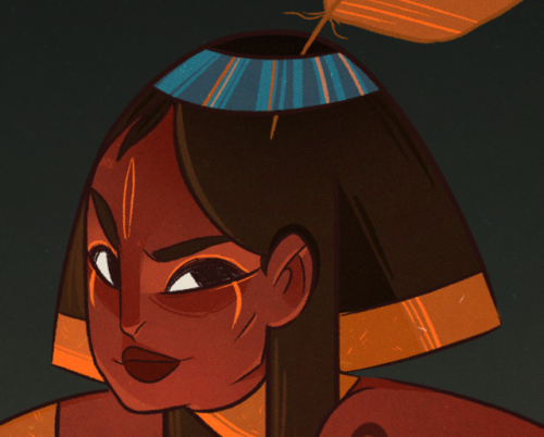 metmarfil:Ma'at, Egyptian goddess of Truth and Justice.Ko-fi