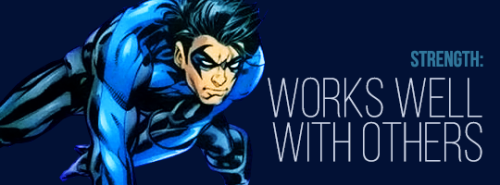 mareena:Batfamily + Myers Briggs :: Dick Grayson + ESFP