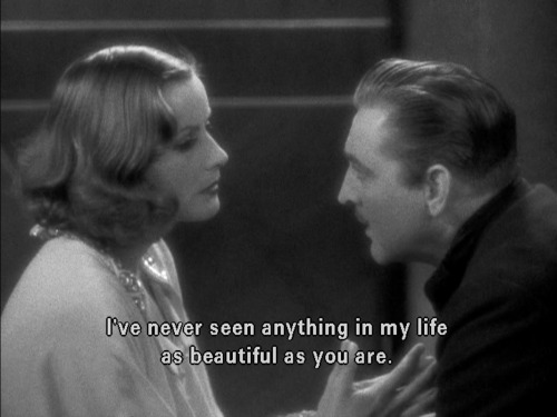 classichollywoodstuff:Greta Garbo and John Barrymore - Grand...