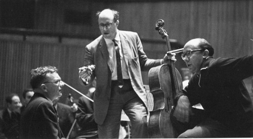 barcarole:Shostakovich with Rostropovich and Rozhdestvensky at a...