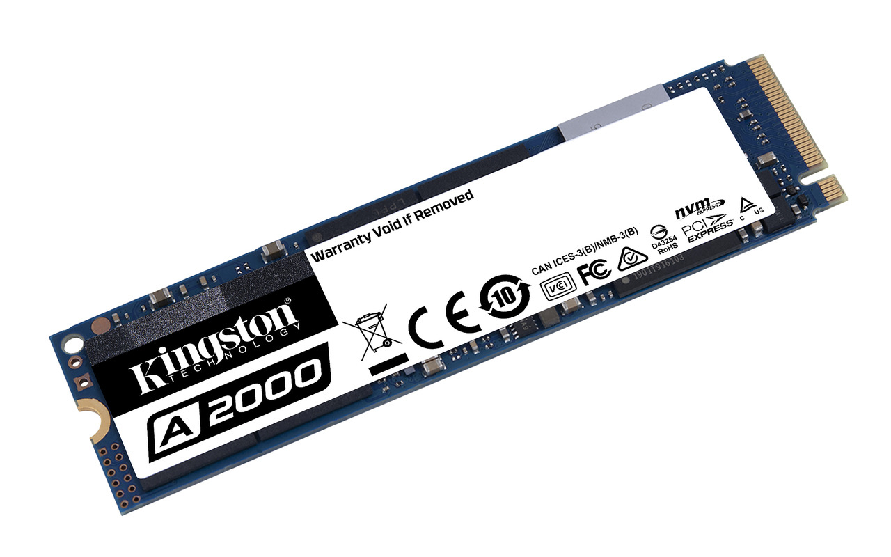 Kingston lanza SSD NVMe PCIe A2000 de próxima generación