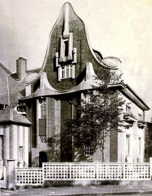 danismm:Josef Maria Olbrich, 1900. Preacher’s House