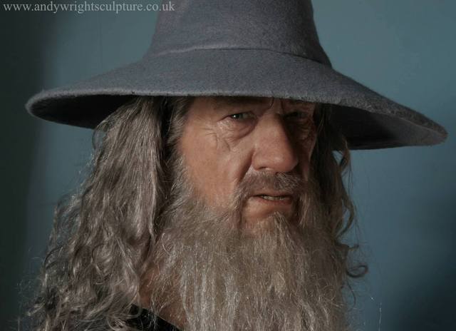 life size gandalf statue