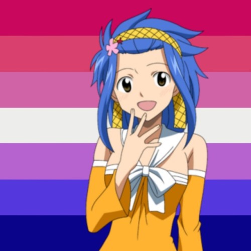 Levy McGarden From Fairy Tail Is A WLW Flag By Yo