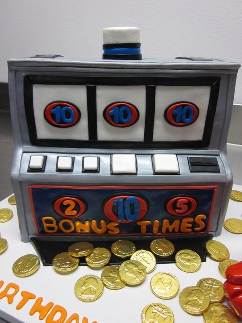 How to make a 3d slot machine cake machine