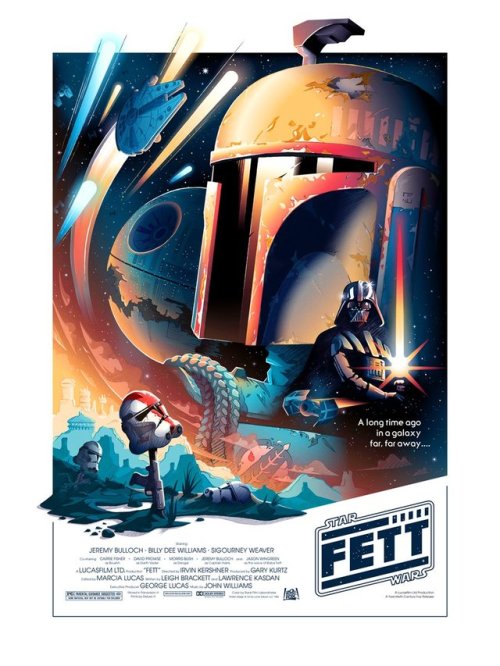 pixalry:Fett: 80′s Inspired Movie Poster - Created by Alex...