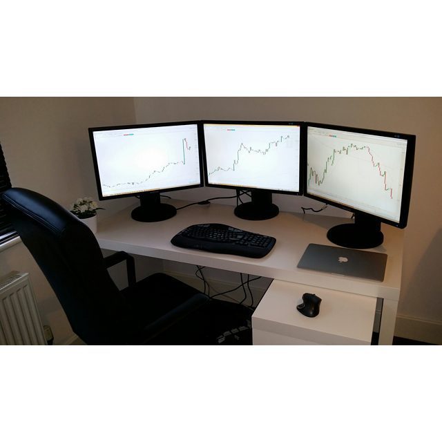 Forex trading desk setup
