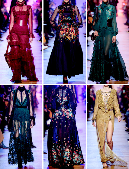 fashion-runways:ELIE SAAB at Paris Fashion Week Fall 2018