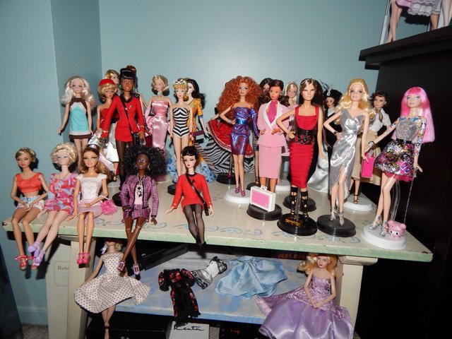 my barbie collection