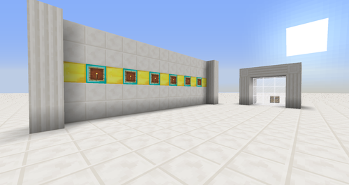 Sleepy S Art Simple Minecraft Password Lock Command Block Door