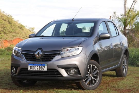 renault logan iconic 1.6 cvt 2020 frente