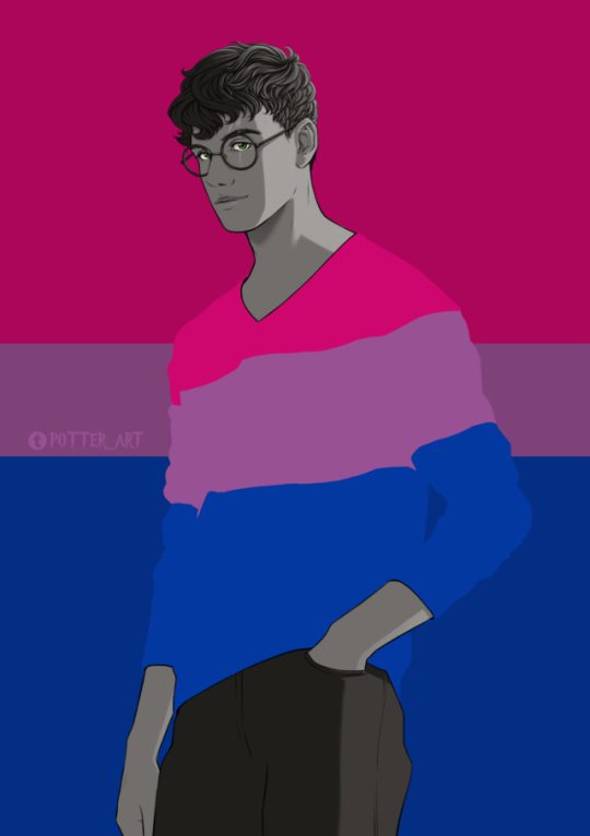 “The Bi Who Lived” - Happy pride month!