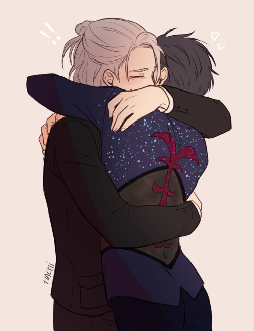 hachidraws:the way these two support each other makes me really...