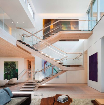 Love those stairs. Design plan included for those interested.