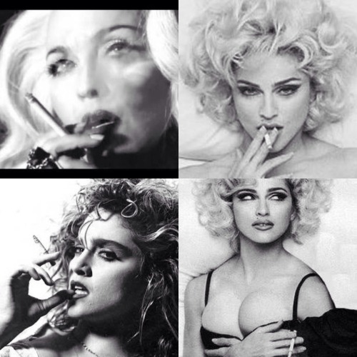 Madonna very hot smoking