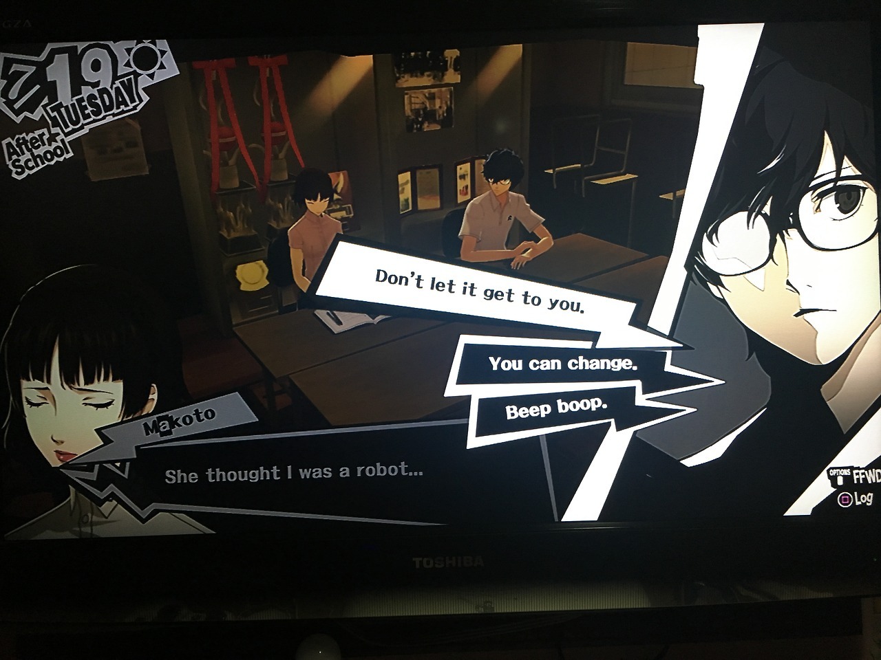 Oh Did You Get The Broom Closet Ending Makoto Having A