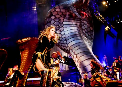 tswiftsedits:Taylor Swift performs onstage during Taylor Swift...