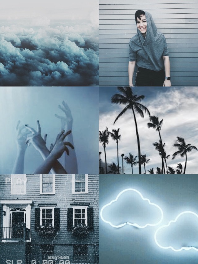 Bex greyish-blue aesthetic. 😻💙 @bext-k