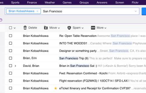 Searching In Yahoo Mail Just Got Better Yahoo Advertising