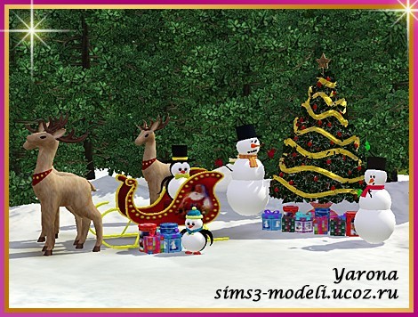 Mspoodle S Sims Cc Finds Thesimsm0dels Christmas Decor For The Thesimsm0dels Christmas Decor For The Sims 3 By Yarona 1 2