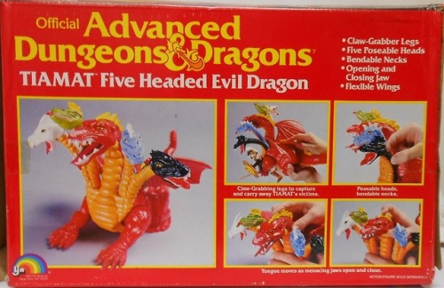 1980sactionfigures:Tiamat - Dungeons & Dragons (LJN)