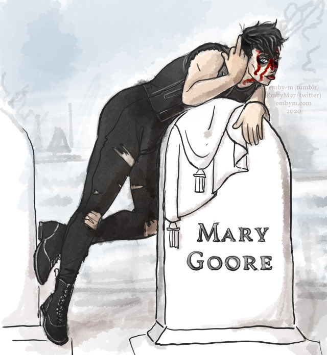 Help Iāve fallen in love with Mary Goore and now I canāt get up Based off that one pic of Anime Legs Goth Uncle bc it reminded...
