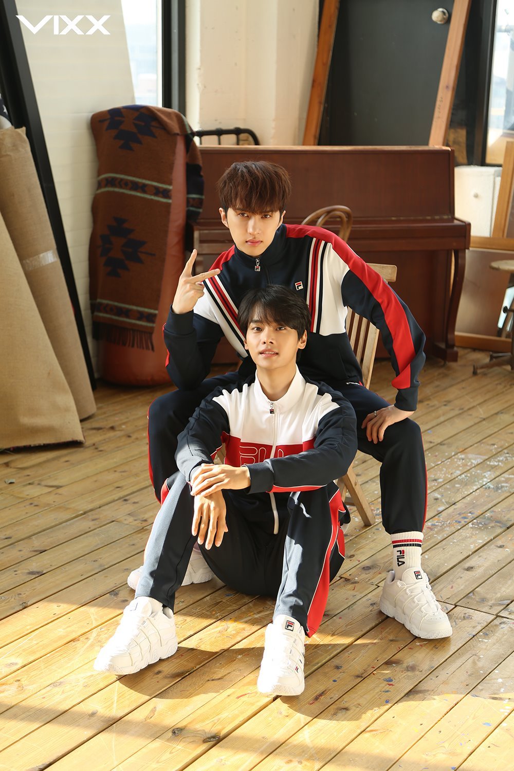 Taek me to the paradise of VIXX — VIXX FILA photo shoot Taek me to the paradise of VIXX — VIXX FILA photo shoot