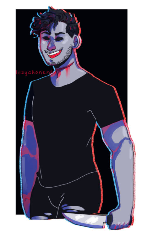 lilzychonerd:There was this edit of Darkiplier but as Anti and...