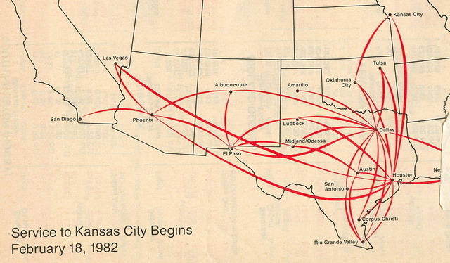 southwest airlines map of cities served