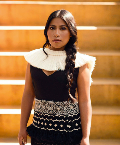 flawlessbeautyqueens:Yalitza Aparicio photographed by Alex...