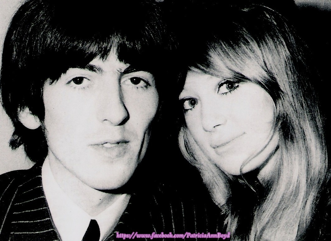 Little Queenies • January 22, 1966 - Pattie & George at NEMS office...