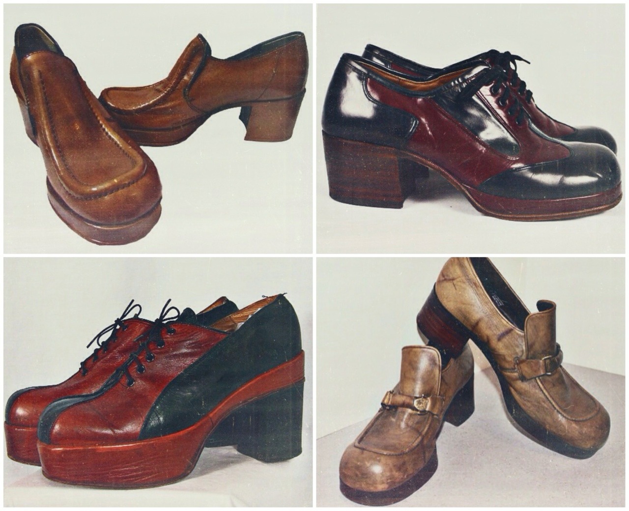 platform shoes mens 1970s