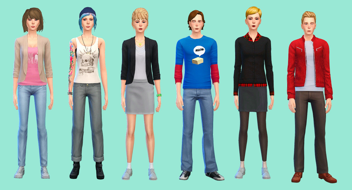 Sims 4 Custom Content Finds Nyamisims Life Is Strange 6 Sims Now