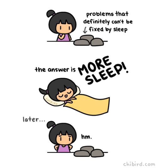 chibird:Unfortunately, the answer was not more sleep…Loading...