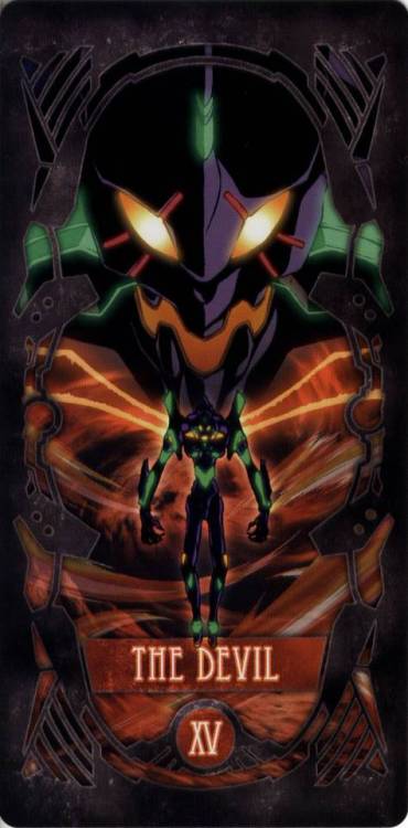 gladosdark:- Neon Genesis Evangelion -~ Rebuild Tarot Cards...