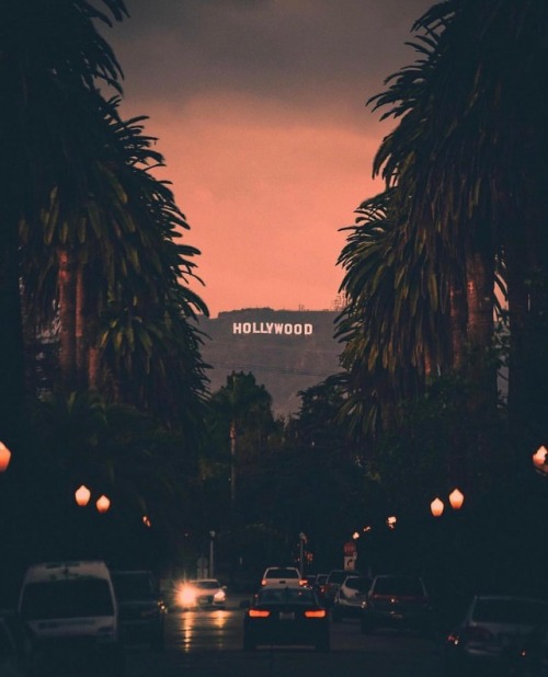 hollywood street sign | Tumblr