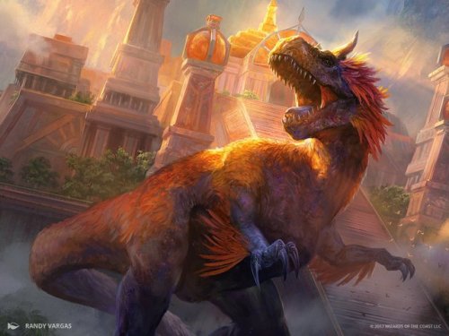 commandtower:Ixalan Dinosaur ArtworkSome fantastic saurian...